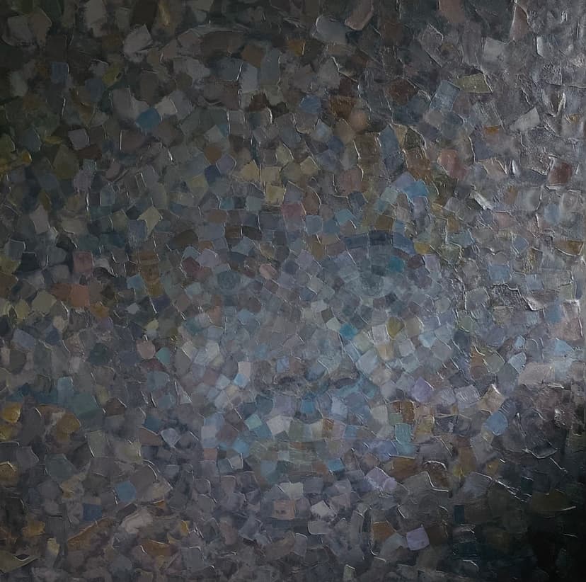 Homme en mosaïque